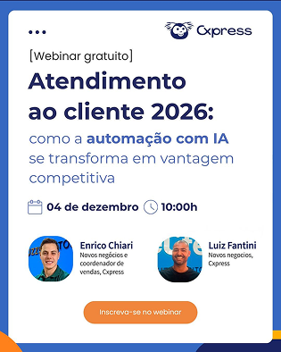 Webinar Atendimento ao cliente 2026